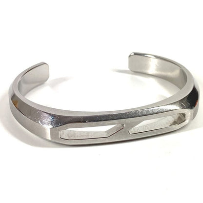 Hermes Bangle Delta Cuff Bangle SS Silver