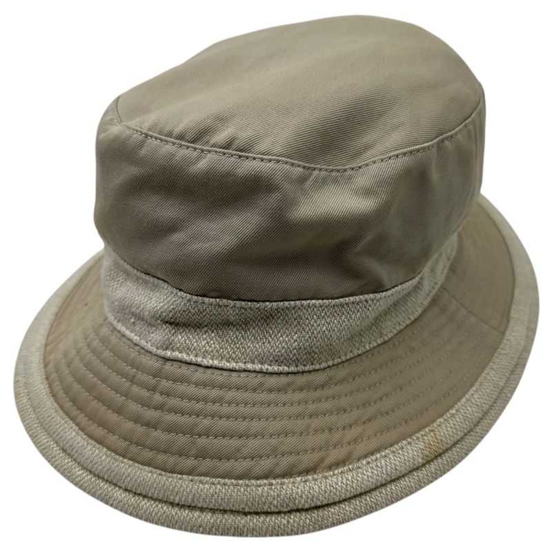 Hermes Motsch Double Brim Bucket Hat Double Brim Bucket Hat 56 Beige Cotton