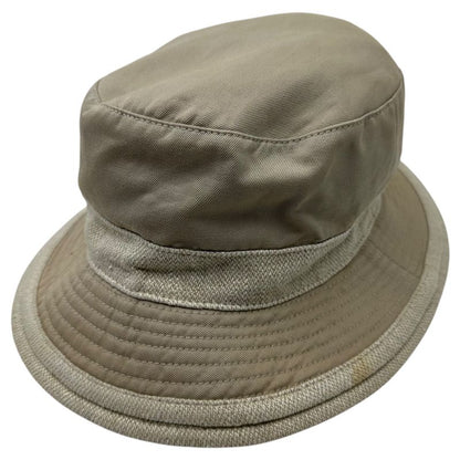 Hermes Motsch Double Brim Bucket Hat Double Brim Bucket Hat 56 Beige Cotton