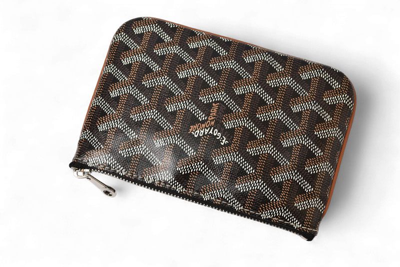 Goyard Pouch Multi Case Goyard Senat Mini Pouch Senat2minty01cl03p Black