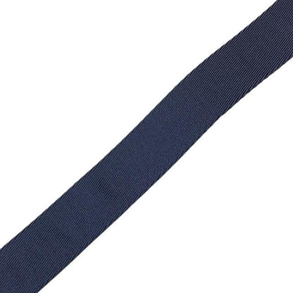 DIOR Belt Logo Jacquard Small Item Canvas Leather Logo Navy Silver Hardware
