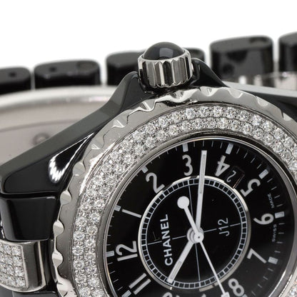 Chanel H1338 J12 33mm (130in) Bezel Bracelet Diamond Wristwatch Ceramic Ceramic