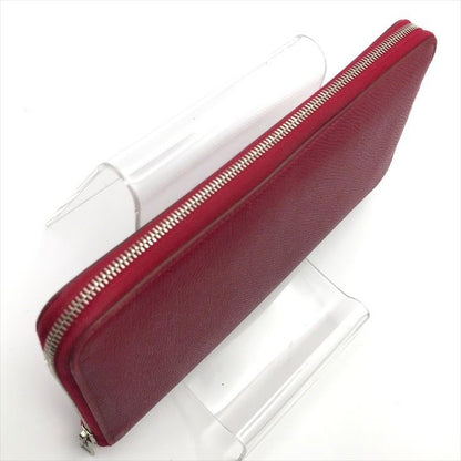 Hermes Azap Long Silk in Epsom Shikaku Rouge Wallet