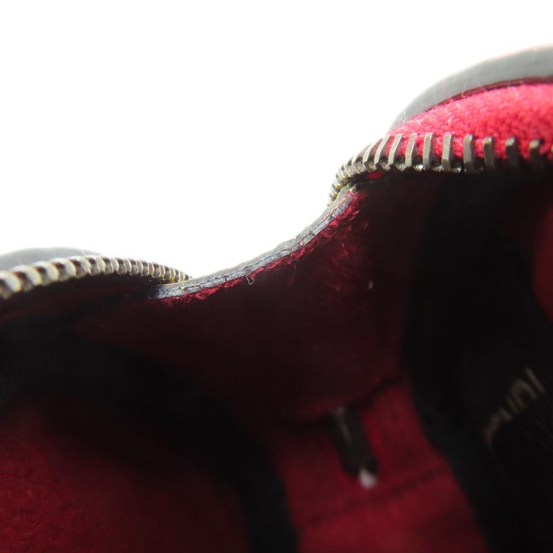 Fendi Logo Accessory Pouch Leather Women