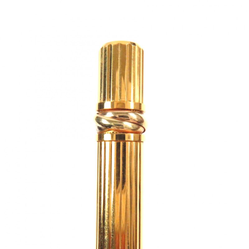  Cartier Trinity De Cartier Stripe Pattern Twist Ballpoint Pen