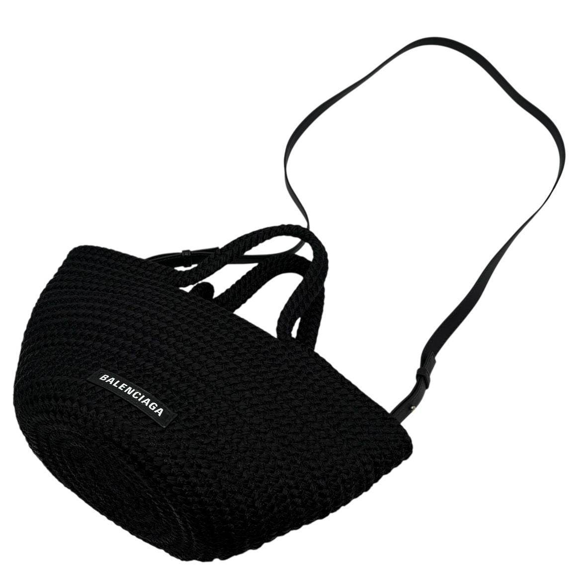 Balenciaga Handbag Ibiza Small Basket Black Shoulder Ibiza Bag