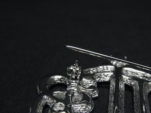 Christian Dior Christian Dior Rhinestone Brooch Pin Badge Accessorie