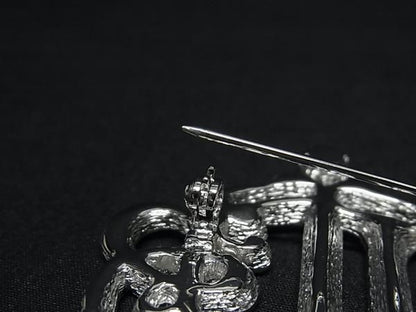 Christian Dior Christian Dior Rhinestone Brooch Pin Badge Accessorie