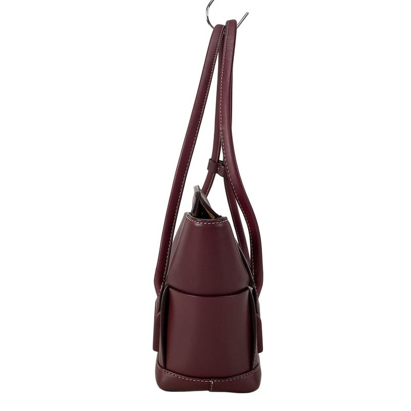 Bottega Veneta Shoulder Bag Small The Arco Bordeaux Lambskin