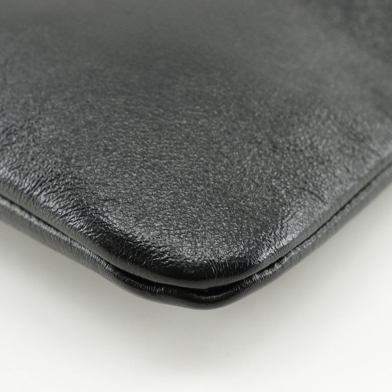 Saint Laurent Paris Sakosh 581697 1ge0e 1000 NERO Leather Black Unisex Shoulder