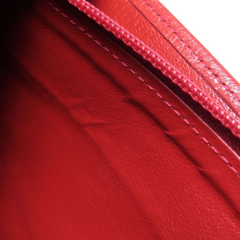 Cartier Love Collection Long Wallet With Coin Purse Leather Ladies