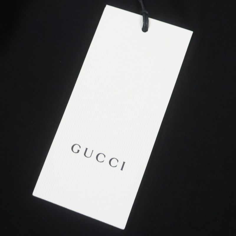 Gucci 615731 Sherry Line Webline Zip-up Track Jacket Black M Made In Italy