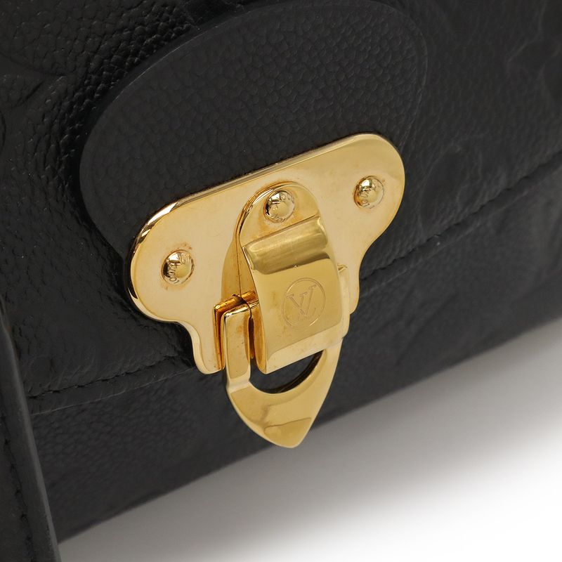 Louis Vuitton Monogram Empreinte Georges BB Handbag 2WAY Shoulder Bag Noir