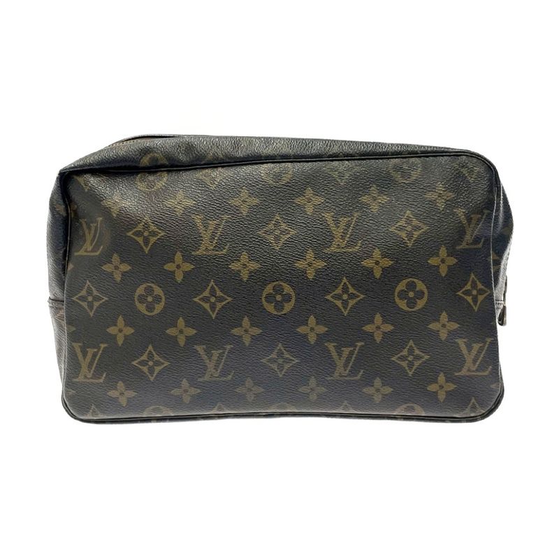 Louis Vuitton M47522 Monogram PVC Trousse Toilette 28 Brown 314745 Second Bag