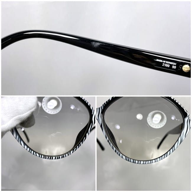 Christian Dior Sunglasses In Black White Gray