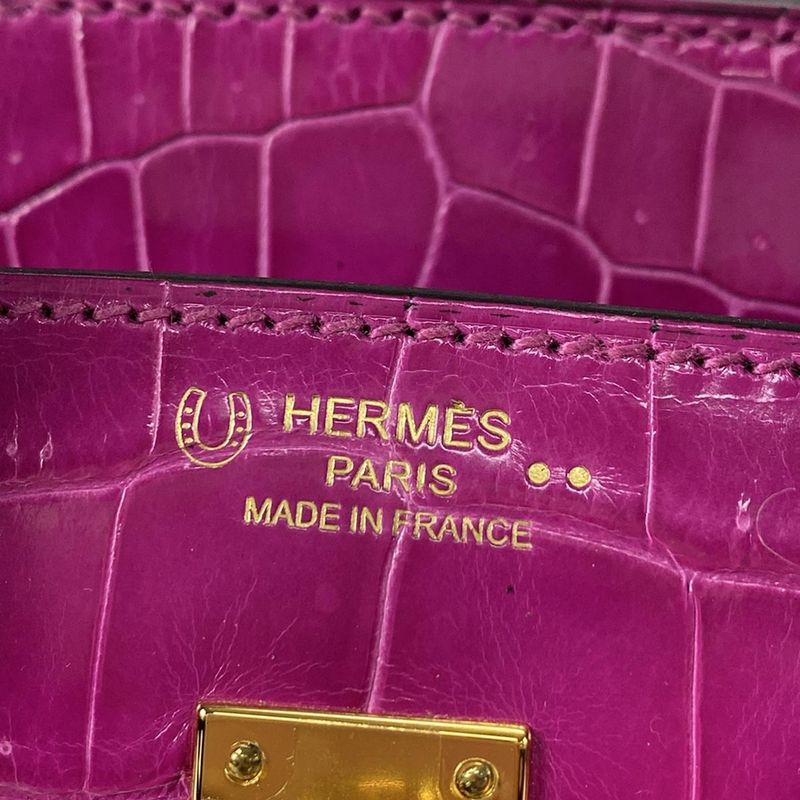 Hermes Handbag Birkin 25 Rose Scheherazade And Griffonce Gold Hardware /personal