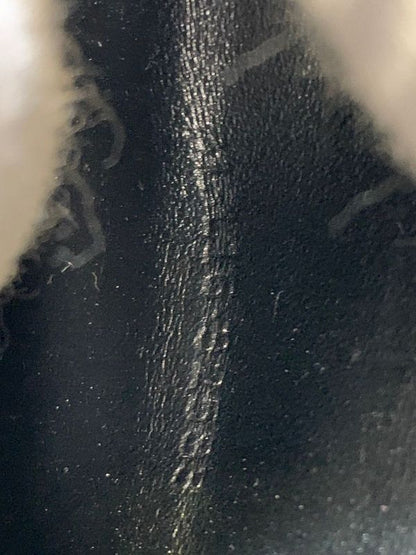 1991bvlgari Key Case 6-Stacks Weekend Silver Hardware Gray Pre-Owned