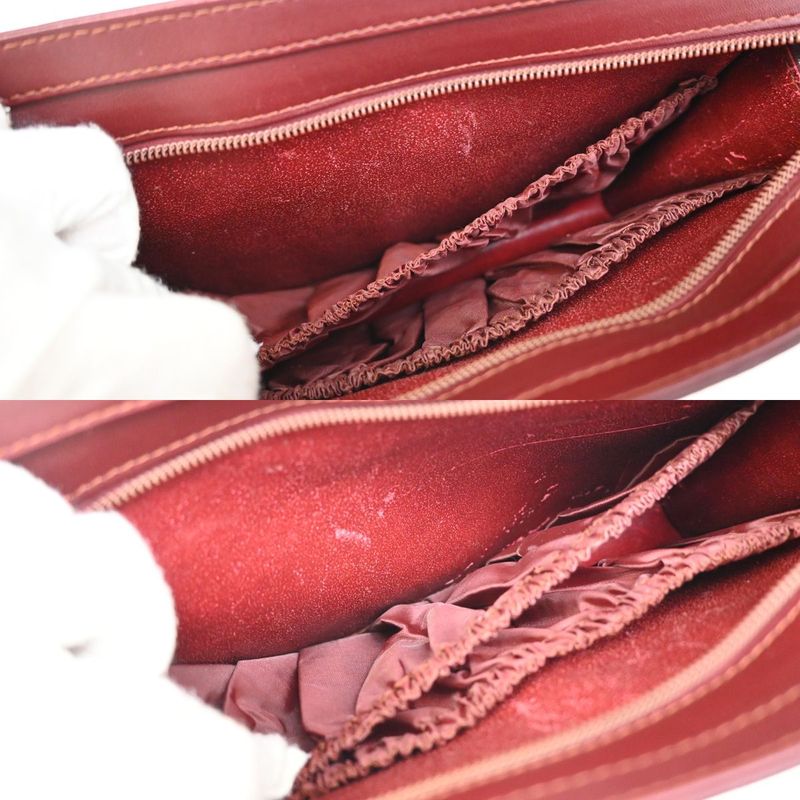 Cartier Clutch Bag Must Line Bordeaux 01ka815