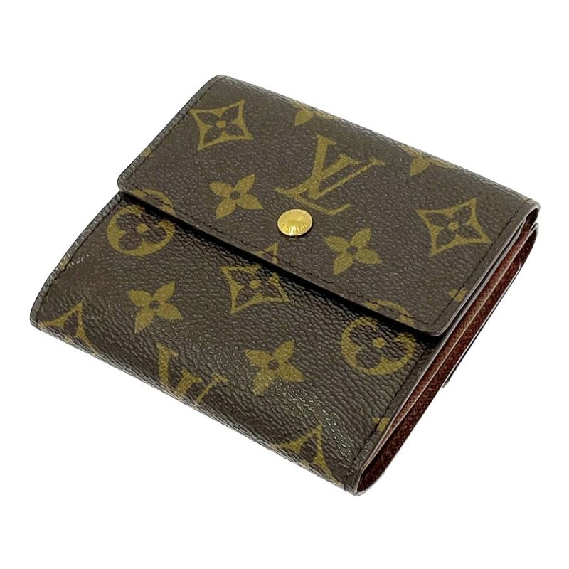 Louis Vuitton M61652 Monogram PVC Porte Monnaie Vie Carte Cles Di Brown