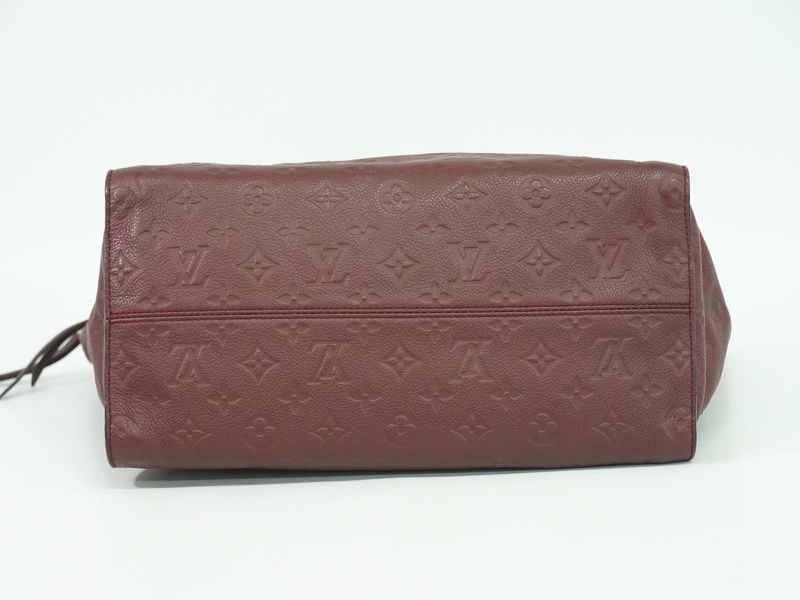 Authentic Louis Vuitton LV Lumineuse PM Monogram Empreinte Leather Shoulder Bag