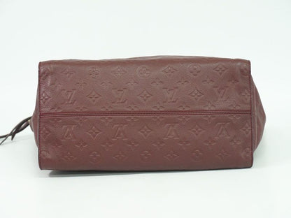 Authentic Louis Vuitton LV Lumineuse PM Monogram Empreinte Leather Shoulder Bag