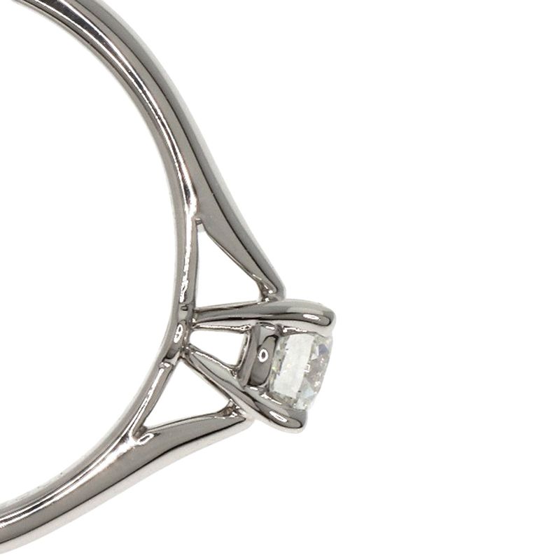 Cartier Solitaire Diamond Ring - Pt950 Ladies