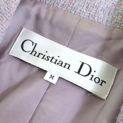 Christian DIOR Vintage 100% Wool Double Breasted Tweed Tailored