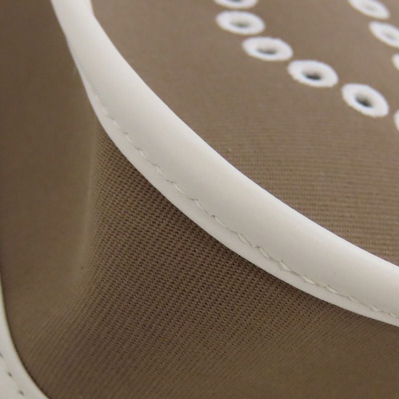 Hermes Evelyn Neo Etop Silver Hardware Shoulder Bag Toile Offiche Women