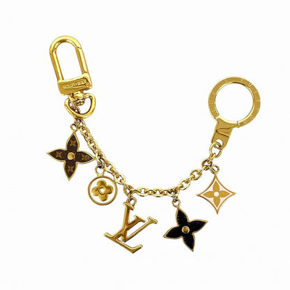 Louis Vuitton Key Holder Bijoux Sac Schennusp Ring Street M68999 Gold Multicolor