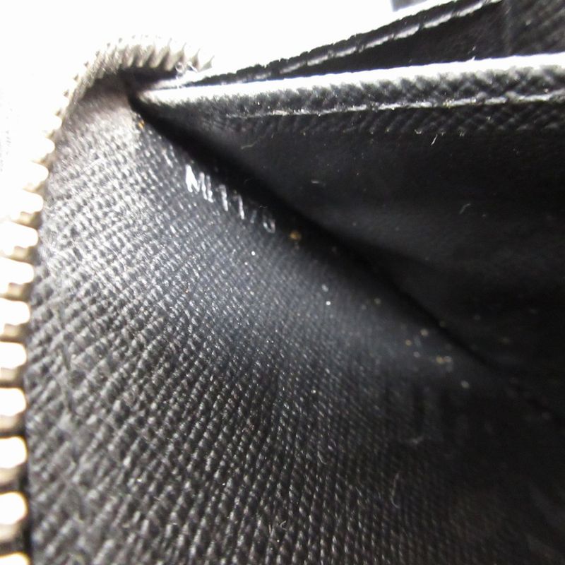 Louis Vuitton Epi M61857 Zippy Wallet Noir Black Round Zipper Long Wallet 1364