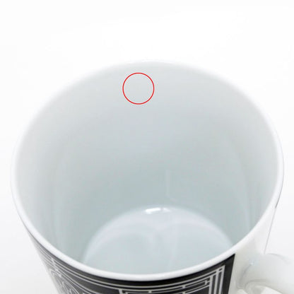 Hermes Mug H DECO Black White Ceramic Tableware Accessories Others