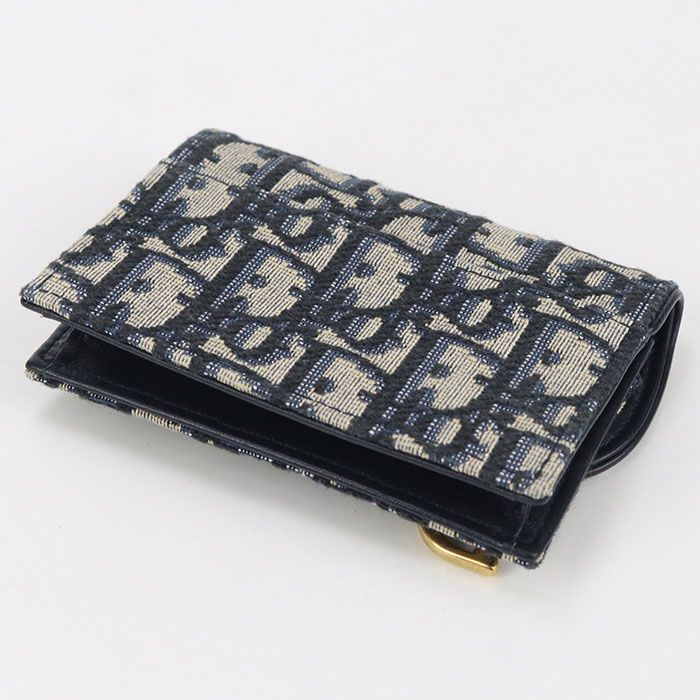 DIOR Bloom Card Holder Saddle S5611 CTZQ M928 Business Card Holder Dior Oblique
