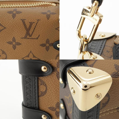 Louis Vuitton Reverse Side Trunk Monogram Reverse Gold Hardware 2way Shoulder