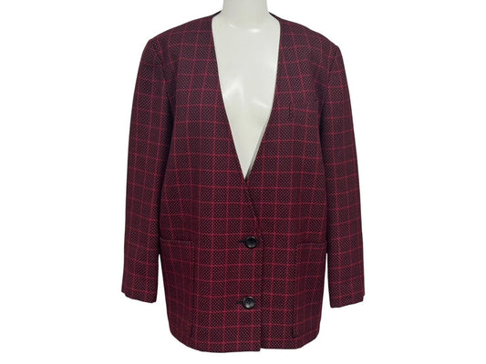 Dior Pret-a-Porter Collarless Tailored Jacket