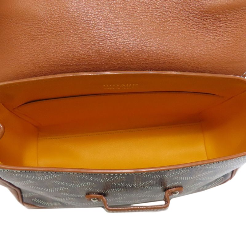 Goyard Saigon Mini 2-way Handbag Coated Canvas Calf Women