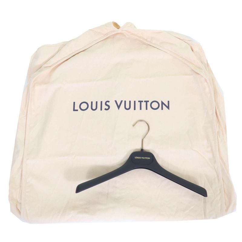 Louis Vuitton 25AW Cotton Logo Button Monogram Long Sleeve Shirt White Gold