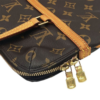 Louis Vuitton Cousin GM Shoulder Bag Monogram Canvas M51141 Brown Vi0034 Women