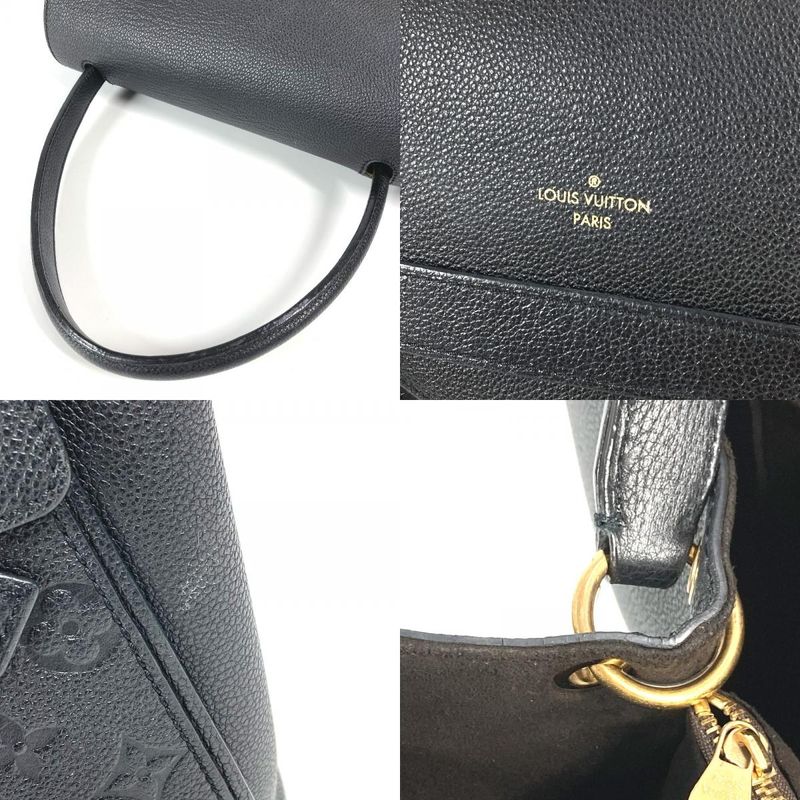 Louis Vuitton Trocadero M50439 Monogram Empreinte Leather Noir Black