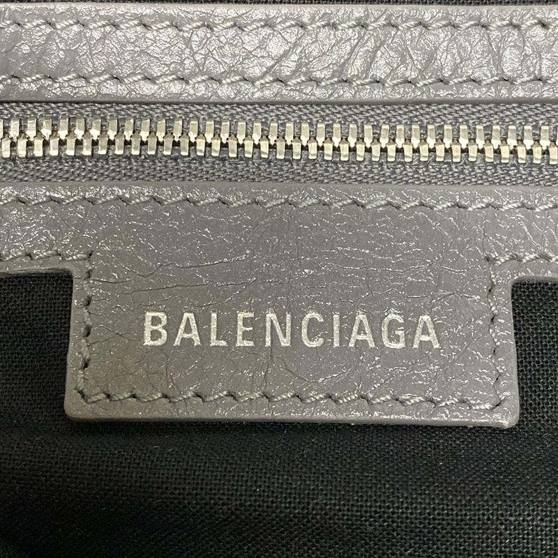 Balenciaga Shoulder Bag Lucagore XS 719082 Dark Grey Leather