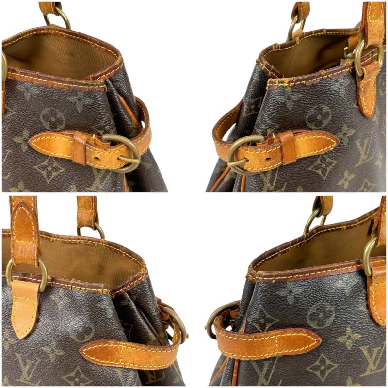 Louis Vuitton Monogram Leather Batignolles Orizontal Shoulder Tote Bag Shoulder