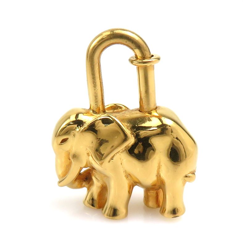 Hermes Charm Cadenas Animal Motif Elephant