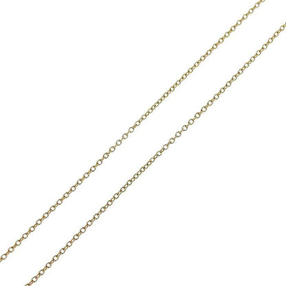 Tiffany & Co Infinity Cross Necklace 18K Yellow Gold 750 Yellow Gold 43cm