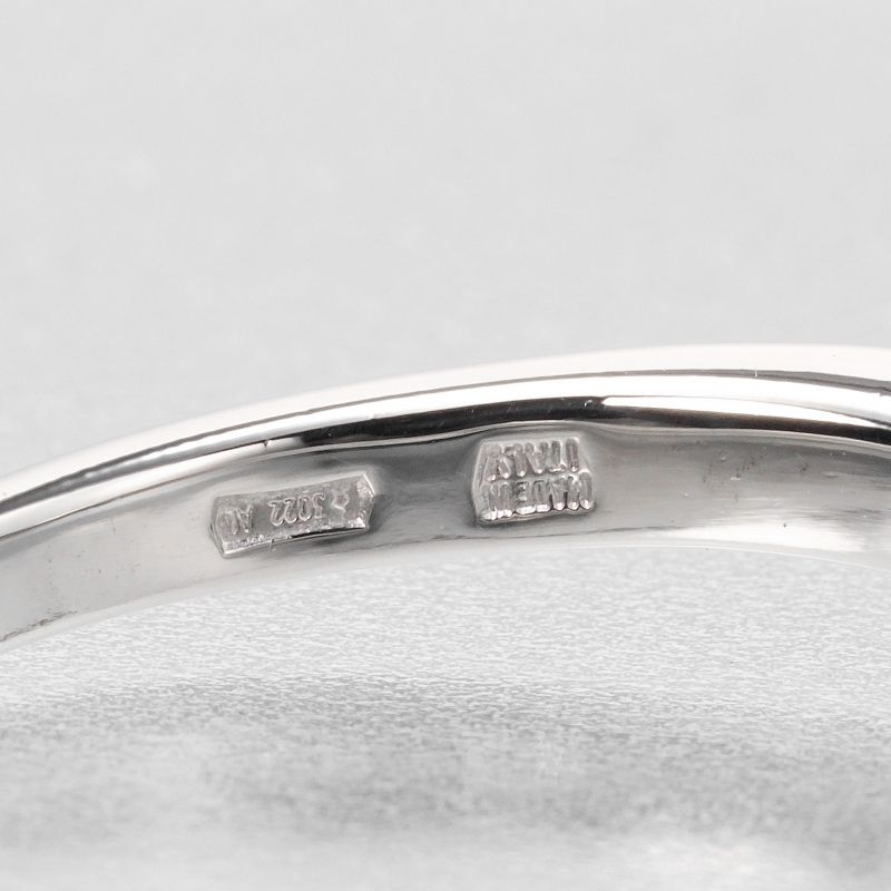 Bvlgari Bulgari Fedi Wedding Pt950platinum #17 Men's 3.72g Ring