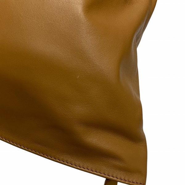 Bottega Veneta Twist 607964 Camel Bag Handbag Clutch Bag Women