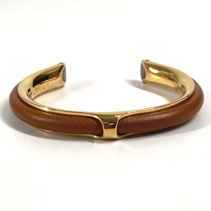 Hermes Bangle Metal Brown