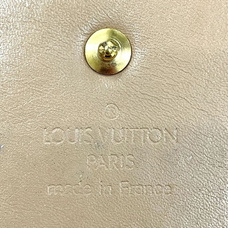Louis Vuitton Monogram Vernis Porte Trésor International Long Wallet M91163