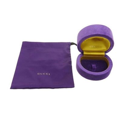 Gucci Flora GG Diamond Ring 18K Yellow Gold 750 Yellow Gold Diamond #14 Approx