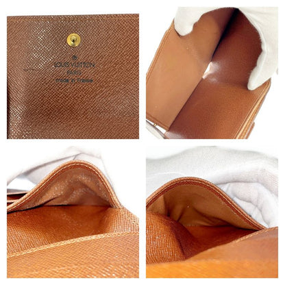 Louis Vuitton M61652 Monogram PVC Porte Monnaie Vie Carte Cles Di Brown