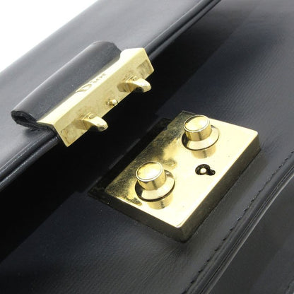 Dior/christian Dior Wallet - Black Chain Shoulder Leather