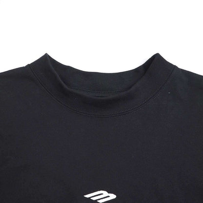 Balenciaga Logo Embroidery T-Shirt 802038 Tmva5 Black XS